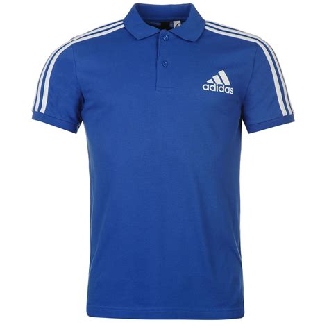 adidas polo blauw geel grijs|adidas t.